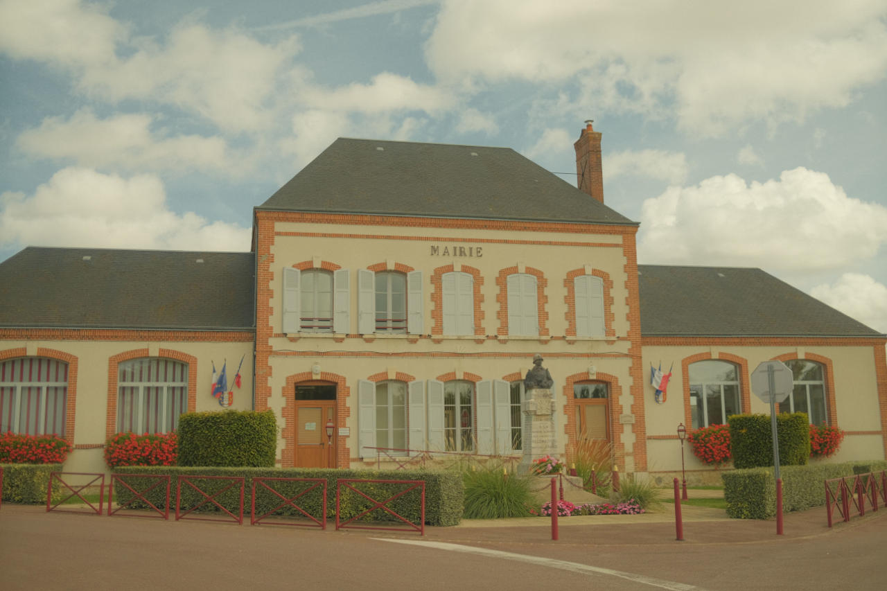 Photo d'une mairie d'un village du Sud Ouest.